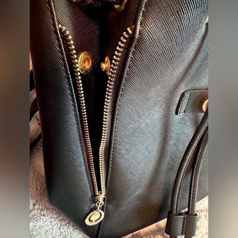 Faux Leather Backpack School Bag Student Backpack Women Travel bag Black Mini - Picture 8 of 16